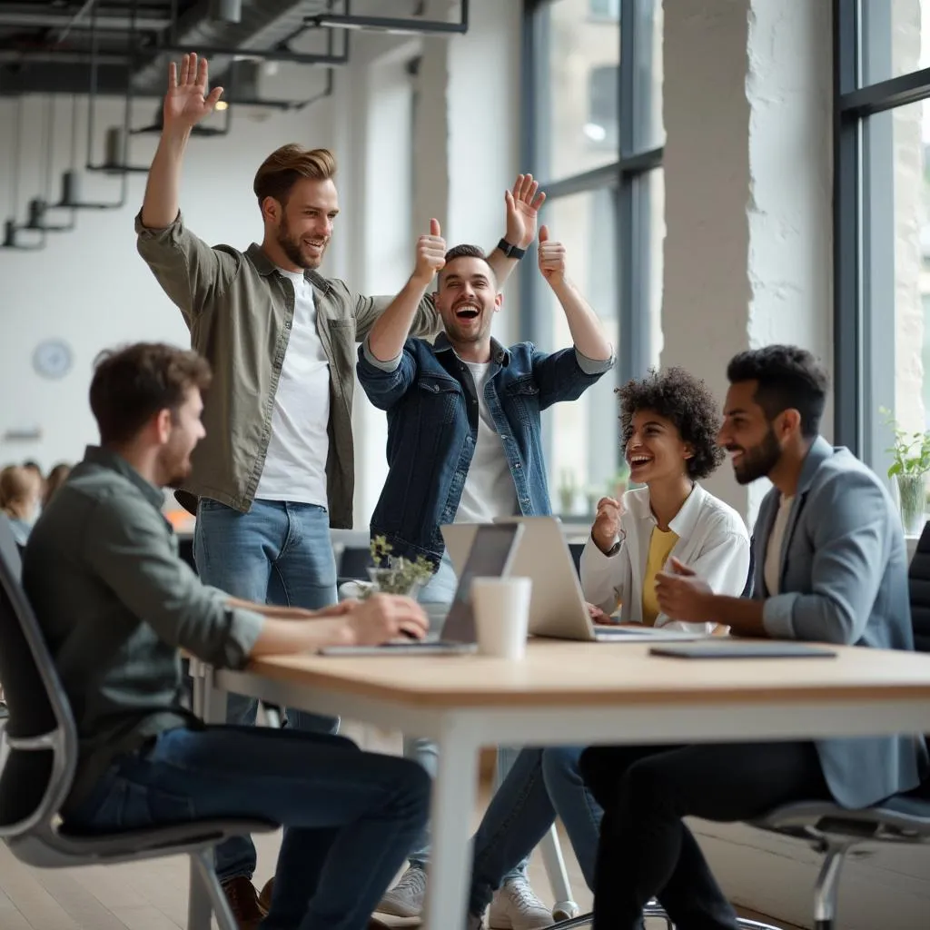 Startup tecnológica en crecimiento